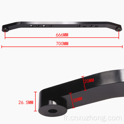 Bar à cravate inférieure arrière Xuzhong pour 96-00 Honda Civic Ek